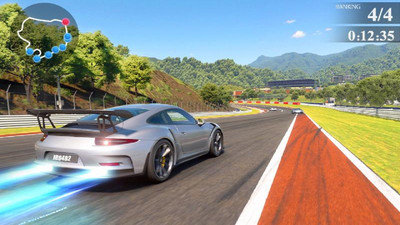 高速交通赛车3D手游app截图