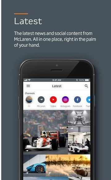 McLaren Automotive手机软件app截图