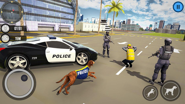 真实警司警犬追凶模拟器手游app截图