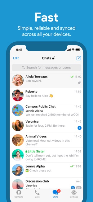 Telegram手机软件app截图