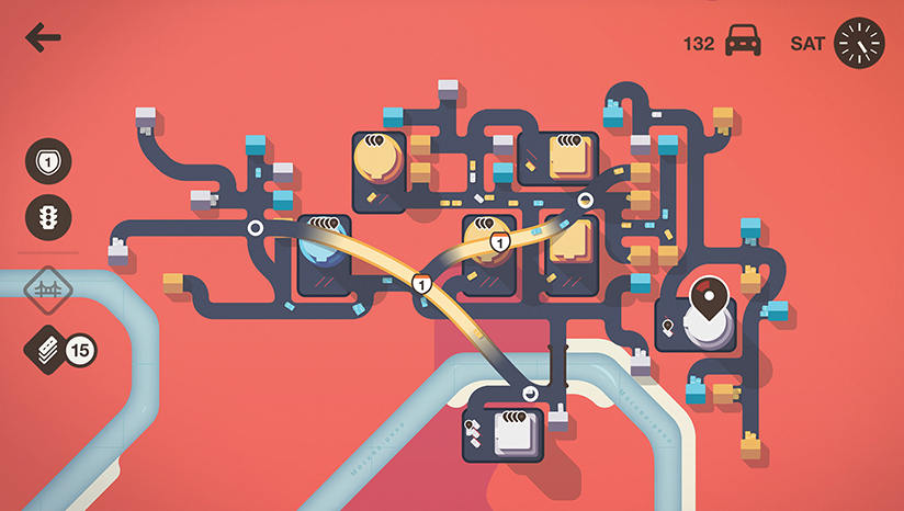 迷你高速公路（Mini Motorways）手游app截图