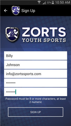 Zorts Sports手机软件app截图