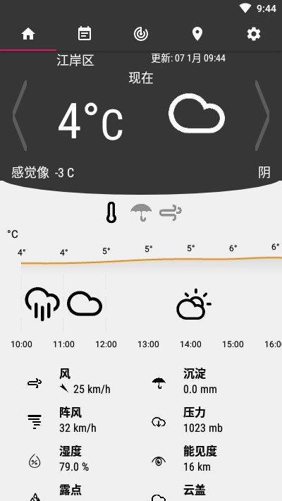 天气预报app手机软件app截图