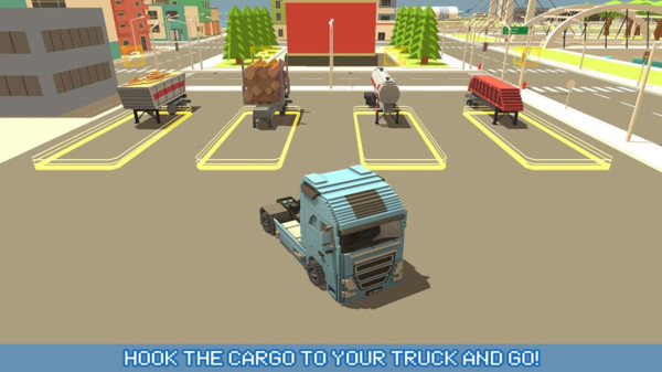 方块卡车：城市交通手游app截图
