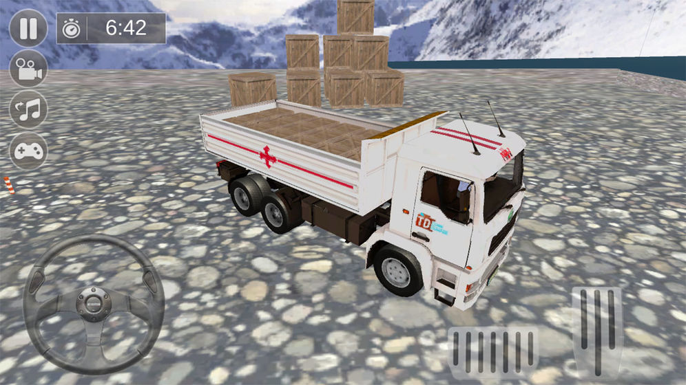 卡车野外运输模拟手游app截图