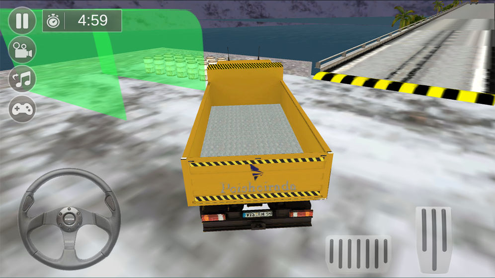 卡车野外运输模拟手游app截图