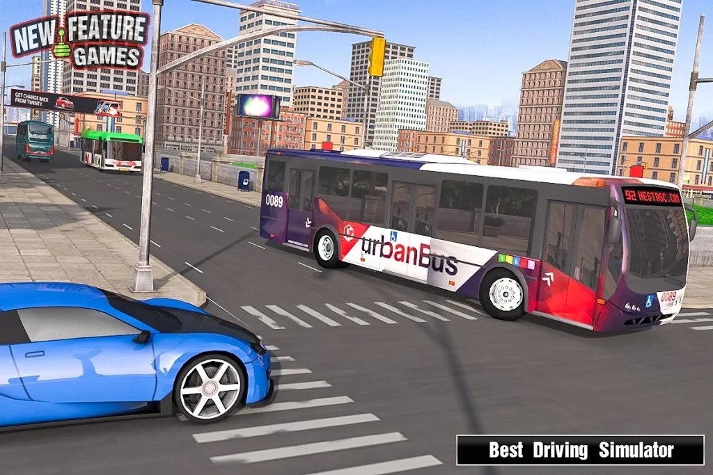 现代巴士模拟2020手游app截图