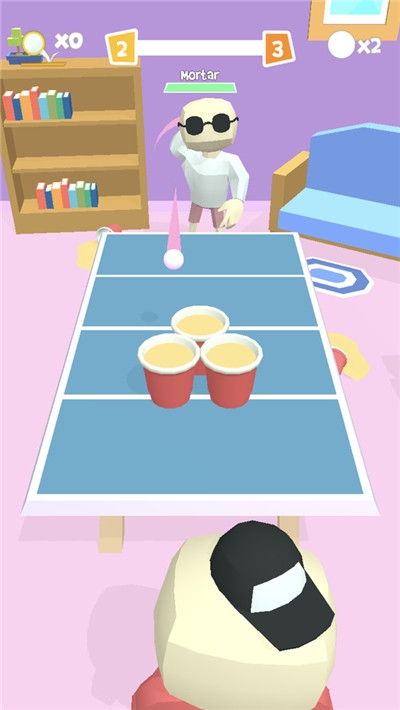 派对乒乓球3D手游app截图