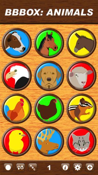 Big Button Box：Animals - animal sounds手游app截图