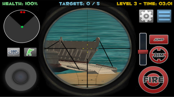 狙击射击3D手游app截图