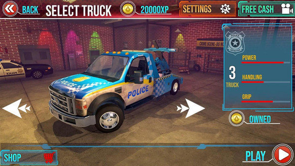 警察拖车驾驶模拟器手游app截图