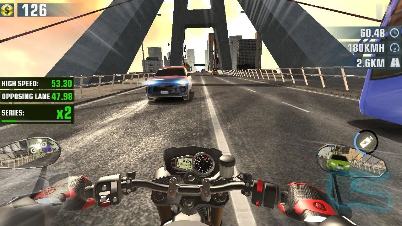 极速摩托驾驶手游app截图