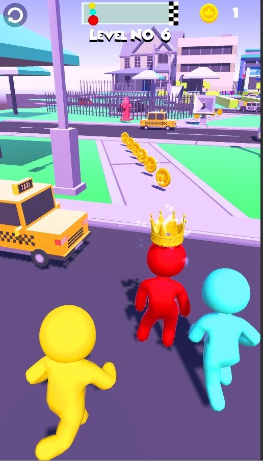 交通竞赛跑步3D手游app截图