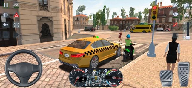 出租车驾驶模拟2020手游app截图