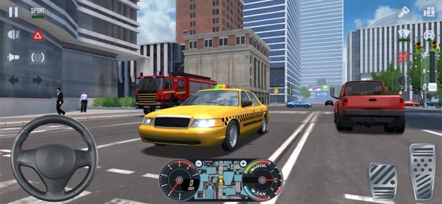 出租车驾驶模拟2020手游app截图