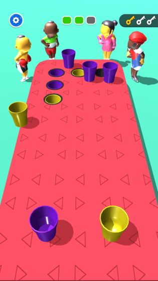 Throw Cups 3D手游app截图