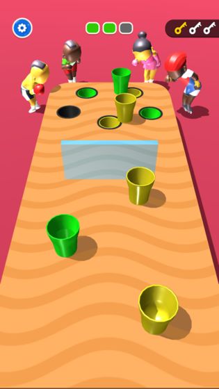 Throw Cups 3D手游app截图