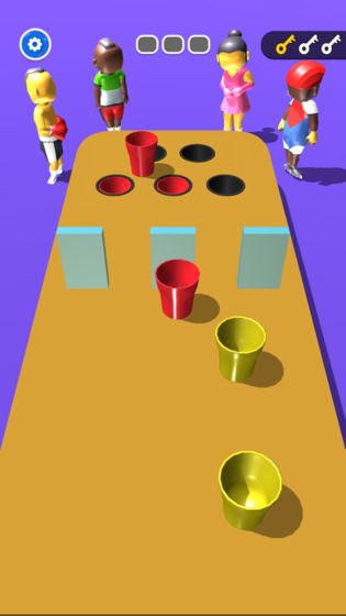 Throw Cups 3D手游app截图