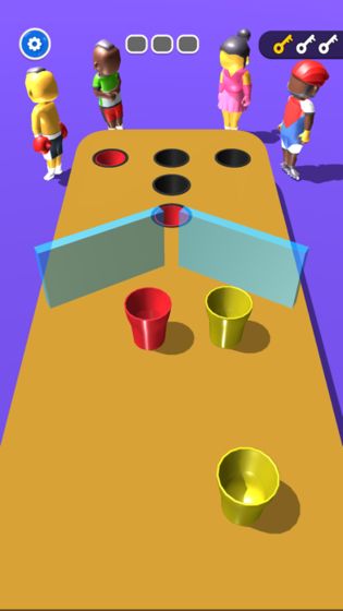 Throw Cups 3D手游app截图