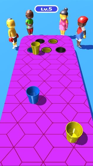 Throw Cups 3D手游app截图