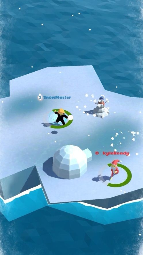 雪地大战3D手游app截图