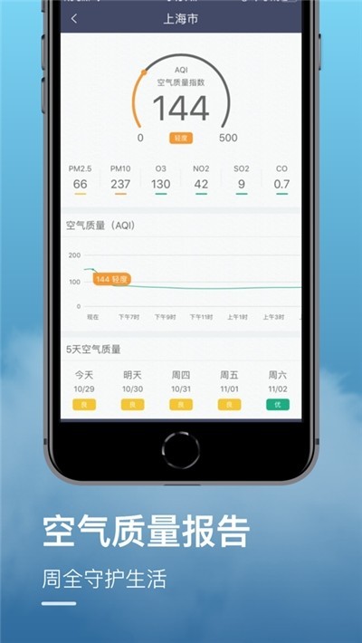 水母天气手机软件app截图