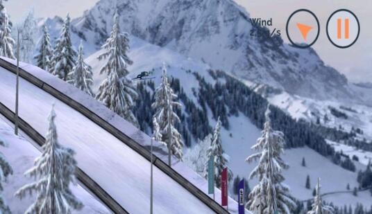 滑雪跳跃手游app截图