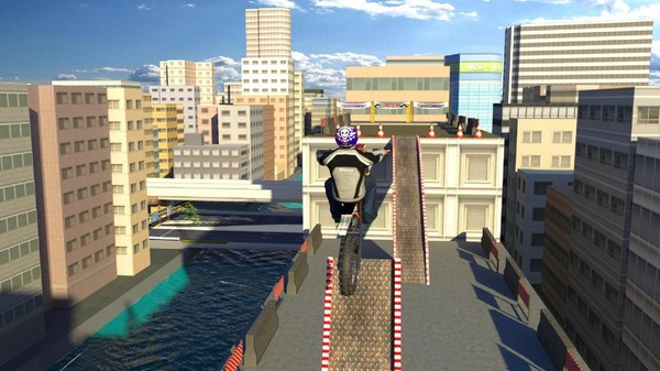 屋顶自行车模拟手游app截图