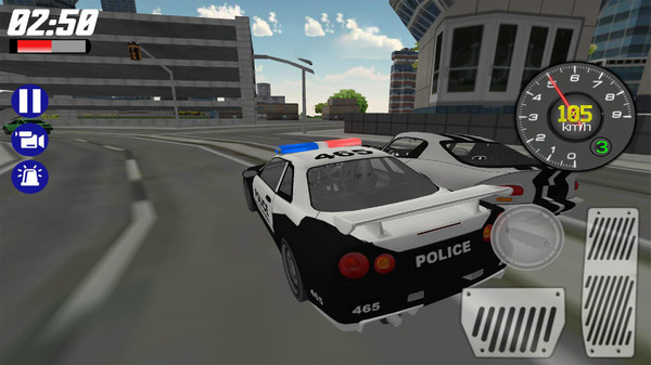 模拟警车巡逻手游app截图
