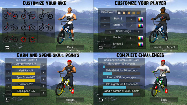 单车自由极限运动手游app截图