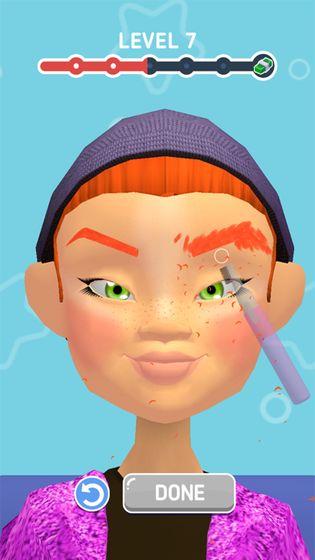 Perfect Makeup 3D手游app截图