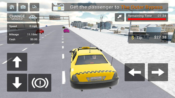 城市出租车模拟手游app截图