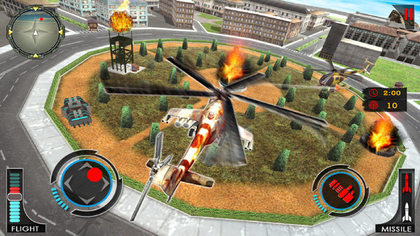 武装直升机机器人手游app截图
