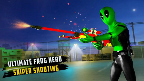 青蛙忍者英雄射击手游app截图