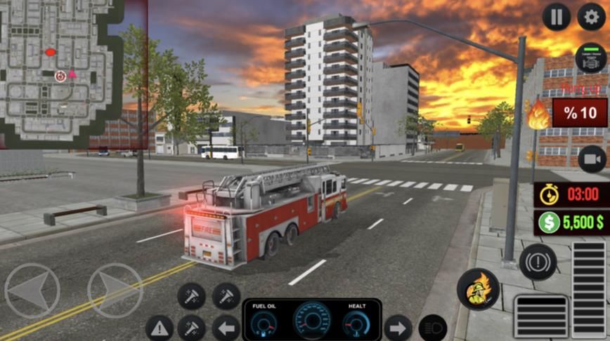 Fire Truck City 2手游app截图