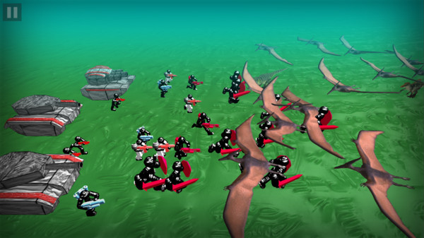 恐龙战争模拟器手游app截图
