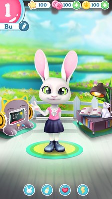 小兔子虚拟宠物手游app截图