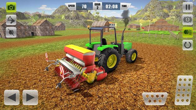 农用拖拉机收割真实模拟器手游app截图