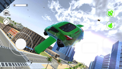飞翔汽车之城3D手游app截图