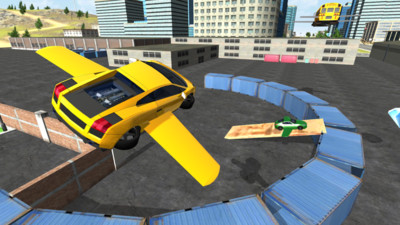 飞翔汽车之城3D手游app截图
