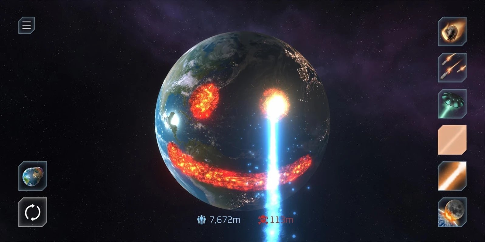 行星毁灭模拟器 中文版手游app截图