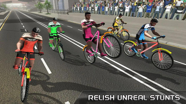 自行车城市公路赛手游app截图