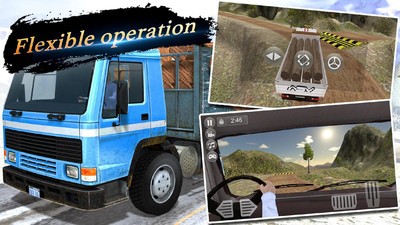 疯狂的卡车模拟器手游app截图