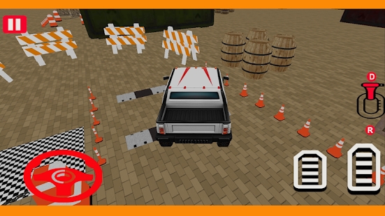 警察停车模拟器普拉多停车挑战赛手游app截图