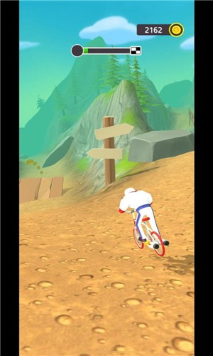 绝壁爬坡自行车手游app截图