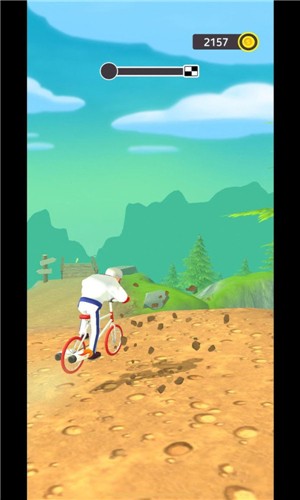 绝壁爬坡自行车手游app截图