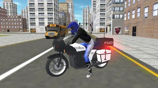 警用摩托模拟器2020手游app截图