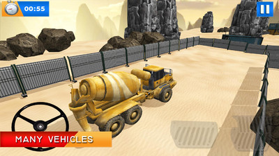工程卡车驾驶模拟器3D手游app截图