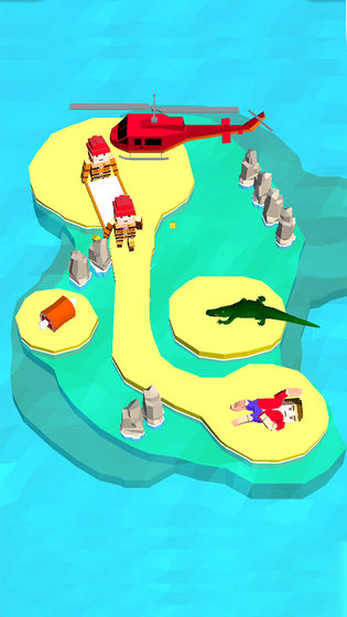 方块人孤岛救援 最新版手游app截图