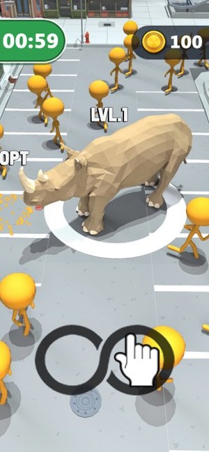 犀牛横冲直撞城市手游app截图